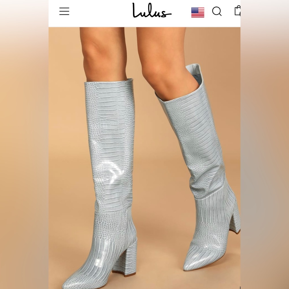 Lulu’s blue boots